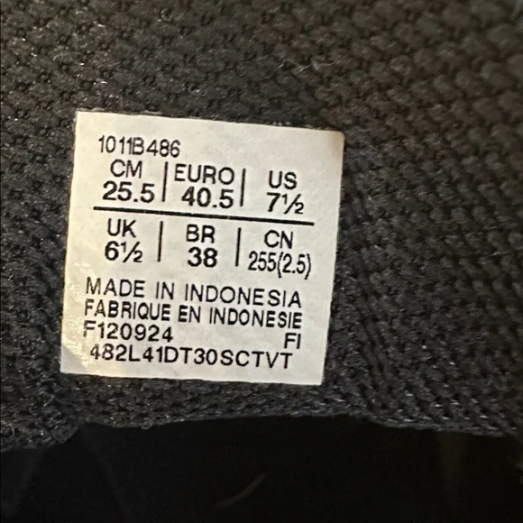 Asics Gel Venture Running Shoes Size 7.5M 9W black - Picture 8 of 9